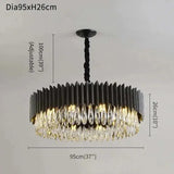 Modern Black Chandelier - Julia M LifeStyles