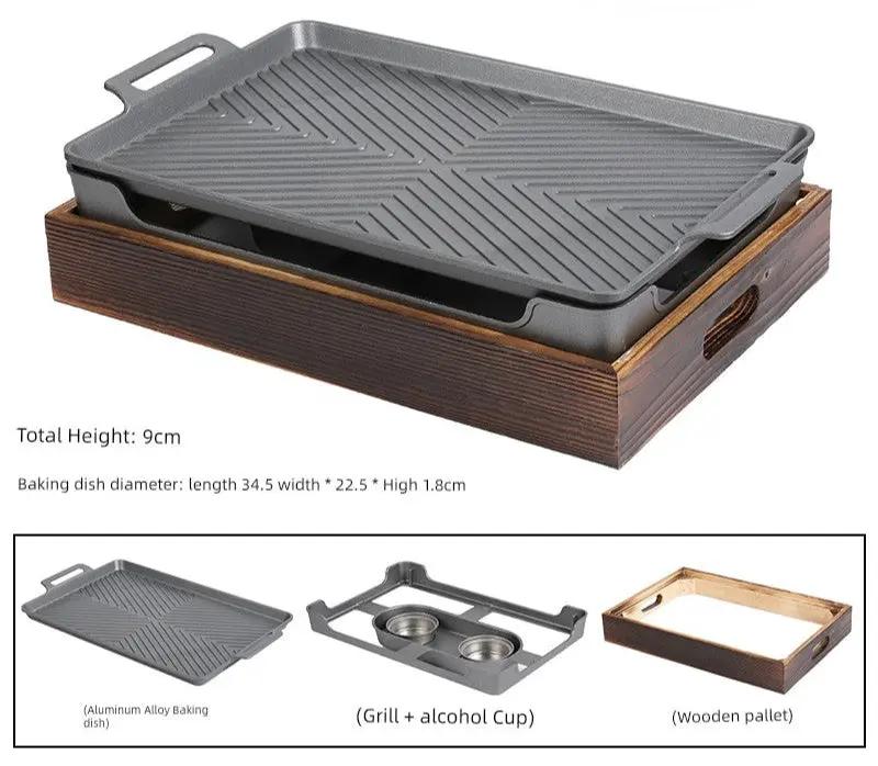 Korean Style Charcoal Insulated Barbecue Grill for 2-3 People - Julia M LifeStyles