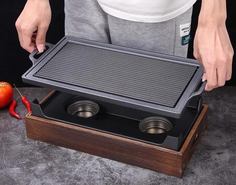 Korean Style Charcoal Insulated Barbecue Grill for 2-3 People - Julia M LifeStyles