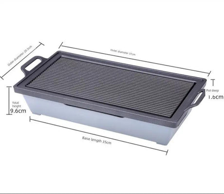 Korean Style Charcoal Insulated Barbecue Grill for 2-3 People - Julia M LifeStyles
