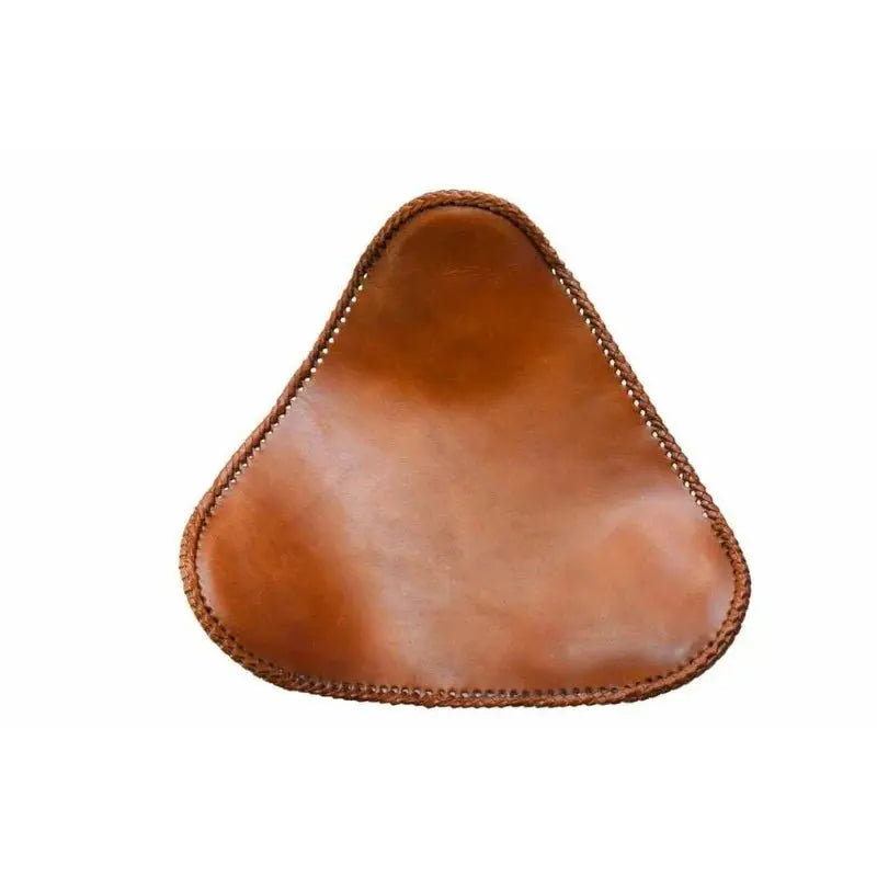 Vintage Leather Butterfly Folding Stool - Julia M LifeStyles