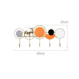 Modern Metal Coat Rack with 5 Hooks - Julia M LifeStyles