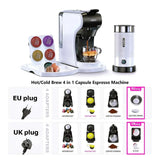 Hebrew 4 in 1 Multiple Capsule Coffee Maker | Hot & Cold Milk Foaming Frother - Julia M LifeStyles