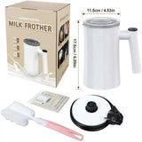 Automatic Milk Frother Electric Cold/Hot Milk Steamer Cappuccino Machine - Julia M LifeStyles
