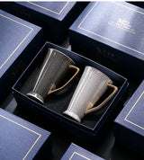 Ceramic Mug Large Capacity Tea Cup Office Bone China Cup Teacup Water Cup Gift Box - Julia M LifeStyles