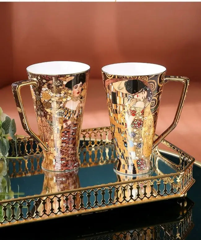 Ceramic Mug Large Capacity Tea Cup Office Bone China Cup Teacup Water Cup Gift Box - Julia M LifeStyles