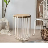 Elegant Round Metal Coffee Table - Julia M LifeStyles