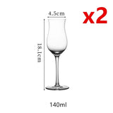 Japanese Crystal Harp Stripe Whisky Goblet - Julia M LifeStyles