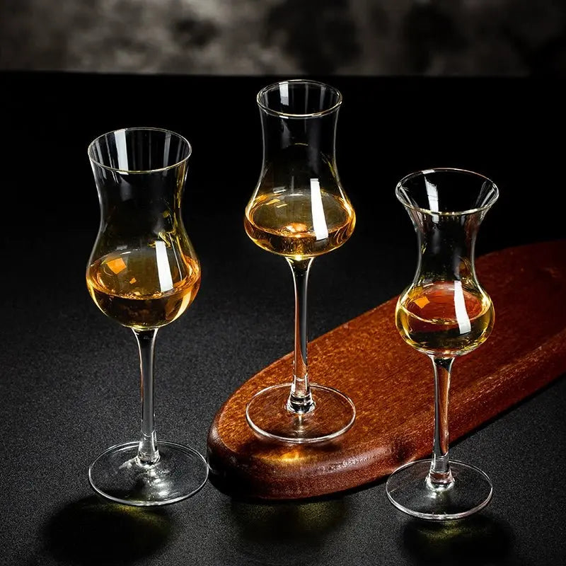 Elegant Japanese Tulip Whiskey Tasting Glass - 51ml-100ml - Julia M LifeStyles