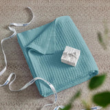 Bedsure 100% Cotton Waffle Weave Lightweight Blanket - Julia M LifeStyles