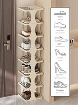 Indoor Small Narrow Gap Entrance Dormitory Good-looking Shoe Rack - Julia M LifeStyles