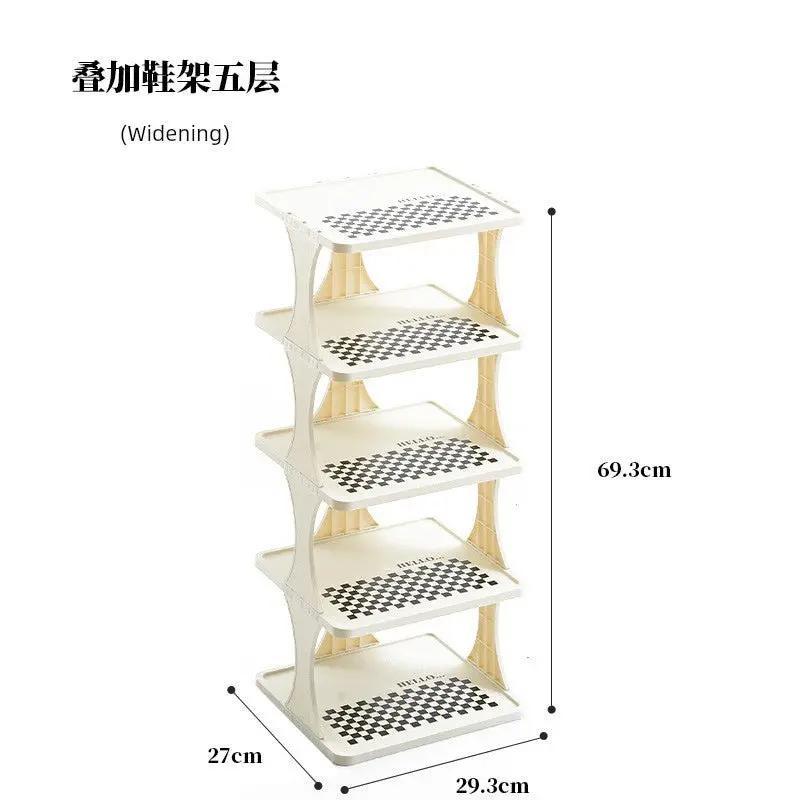 Indoor Small Narrow Gap Entrance Dormitory Good-looking Shoe Rack - Julia M LifeStyles