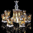 Bohemia Crystal Glass Whiskey & Wine Set - 401ML to 500ML - Julia M LifeStyles