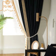 Light Luxury Mix and Match Black Blackout Velvet Curtains - Julia M LifeStyles