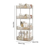Bathroom Organizer Shelf Home Kitchen Acryl Storage Rack Large Capacity Skincare Cosmetic Liptick Shampoo Desktop Holder - Julia M LifeStyles