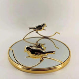 Golden Mirror Storage Tray - Julia M LifeStyles