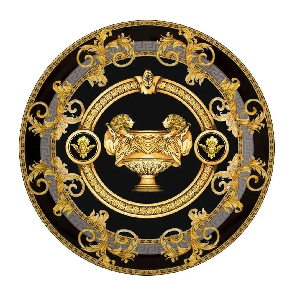 Gold Round Carpets - Julia M LifeStyles