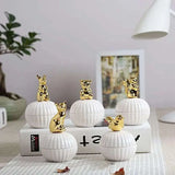 Eco-Chic Ceramic Animal Jar - Julia M LifeStyles