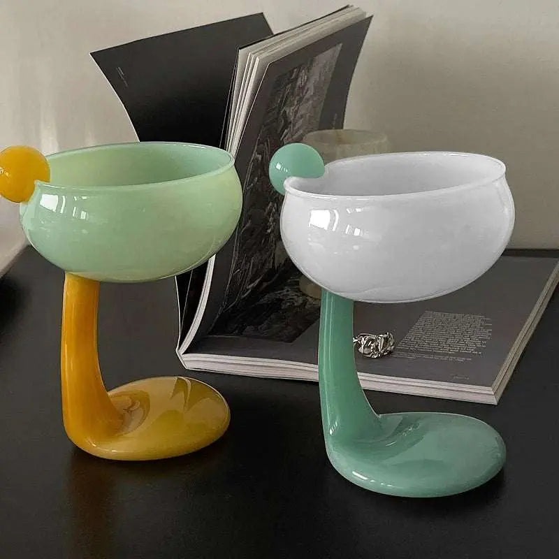 Creative Dessert Cup Handmade Glass Goblet - Julia M LifeStyles