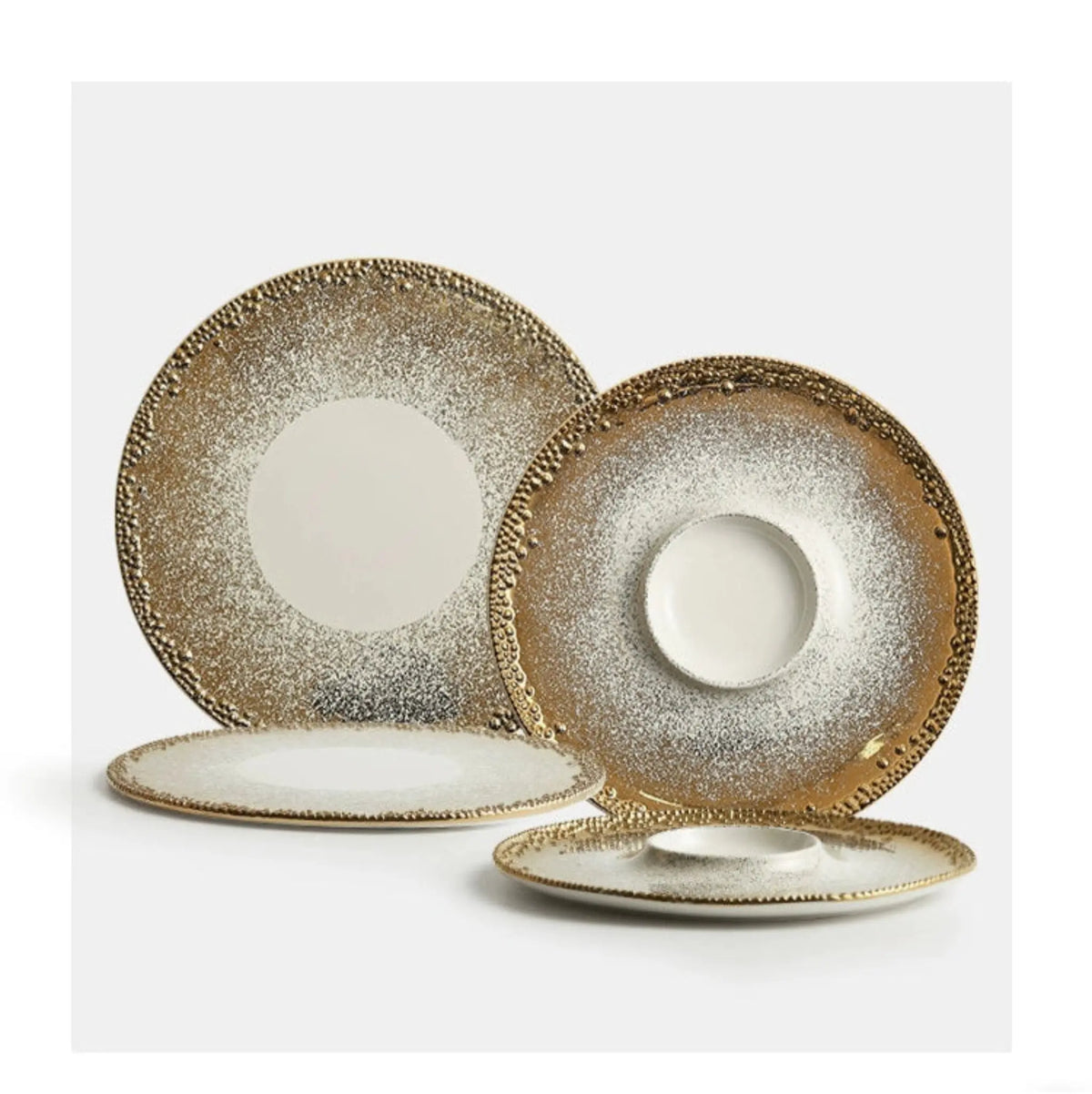 Flat Tray Fancy Steak Meal Dish For Home Creative and Slightly Luxury Western Tableware Ceramic Plate - Julia M LifeStyles