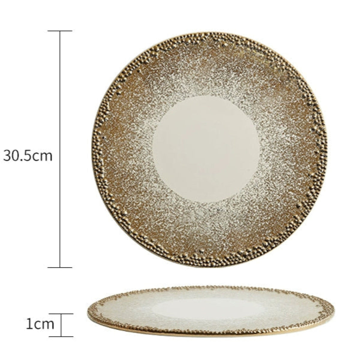 Flat Tray Fancy Steak Meal Dish For Home Creative and Slightly Luxury Western Tableware Ceramic Plate - Julia M LifeStyles