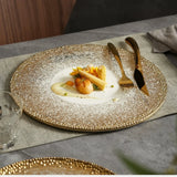 Flat Tray Fancy Steak Meal Dish For Home Creative and Slightly Luxury Western Tableware Ceramic Plate - Julia M LifeStyles