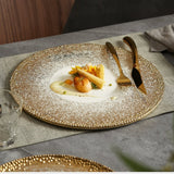Flat Tray Fancy Steak Meal Dish For Home Creative and Slightly Luxury Western Tableware Ceramic Plate - Julia M LifeStyles