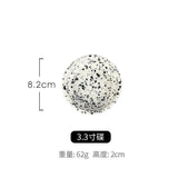 Japanese Style Retro Black White Spotted Ceramic Tableware Set - Julia M LifeStyles