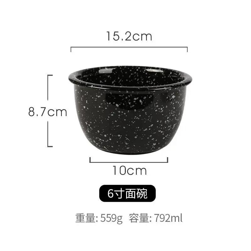 Japanese Style Retro Black White Spotted Ceramic Tableware Set - Julia M LifeStyles