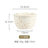 Japanese Style Ins Retro Irregular Black White Spotted Tableware High Aesthetic Value Ceramic Bowls Plates Sets Household Use - Julia M LifeStyles