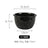 Japanese Style Ins Retro Irregular Black White Spotted Tableware High Aesthetic Value Ceramic Bowls Plates Sets Household Use - Julia M LifeStyles