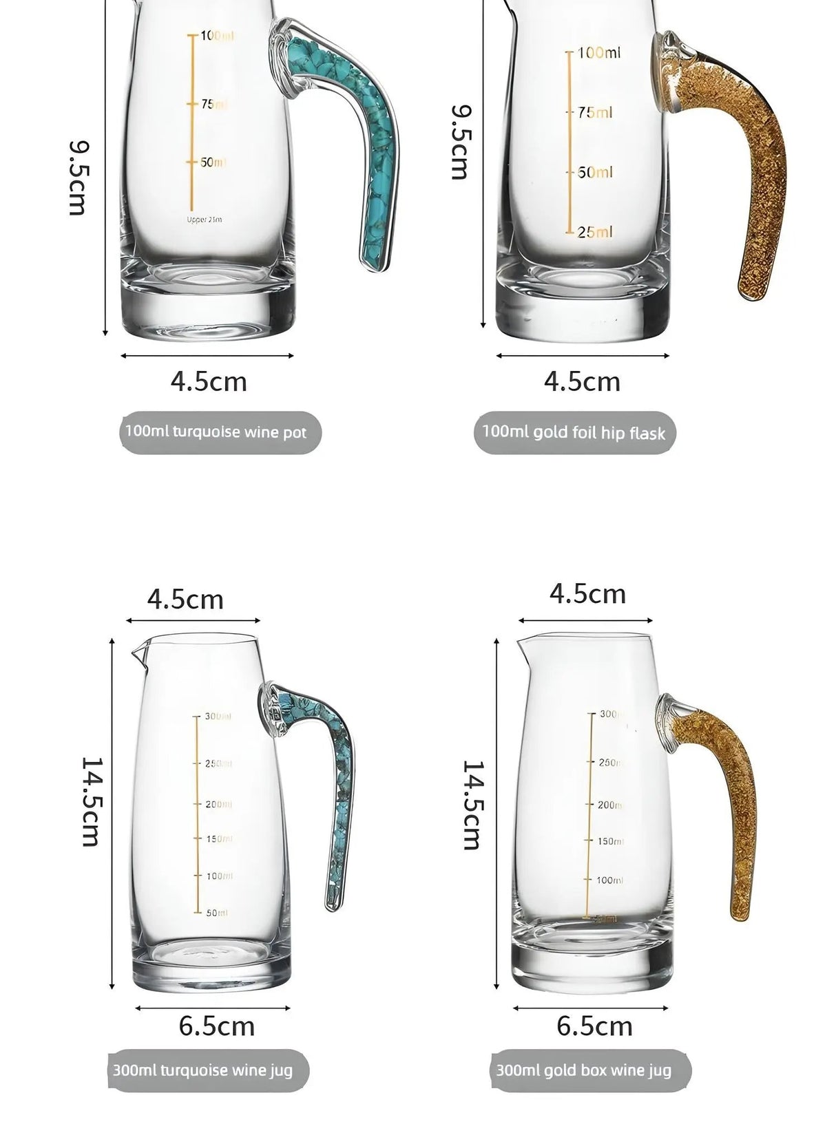 Crystal Elegance: 10-Piece White Wine Glass Set with Gold Accents - Julia M LifeStyles