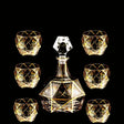 Gold-Lined Crystal Whisky & Wine Glass Set - Julia M LifeStyles