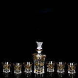 Gold-Lined Crystal Whisky & Wine Glass Set - Julia M LifeStyles