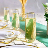 Elevate Collection Shatterproof Champagne and Whiskey Glasses - Julia M LifeStyles