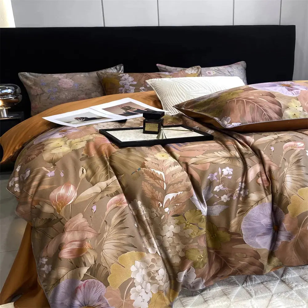 1000TC Egyptian Cotton Bedding Set - King & Queen Size - Julia M LifeStyles