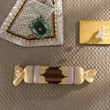 IvaRose Luxury Blue Black Silk Satin Bedding Set - Queen/King Size - Julia M LifeStyles