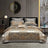 Silk-Like Satin 4-Piece Duvet Cover Set with Double Stitching & Pillowcases - Julia M LifeStyles