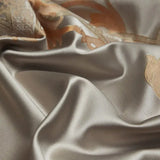 Silk-Like Satin 4-Piece Duvet Cover Set with Double Stitching & Pillowcases - Julia M LifeStyles