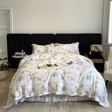 Silk Floral Bedding Set - Julia M LifeStyles
