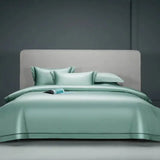 Luxury Lace Egyptian Cotton Bedding Set - Elegant Grey Hollow Design - Julia M LifeStyles