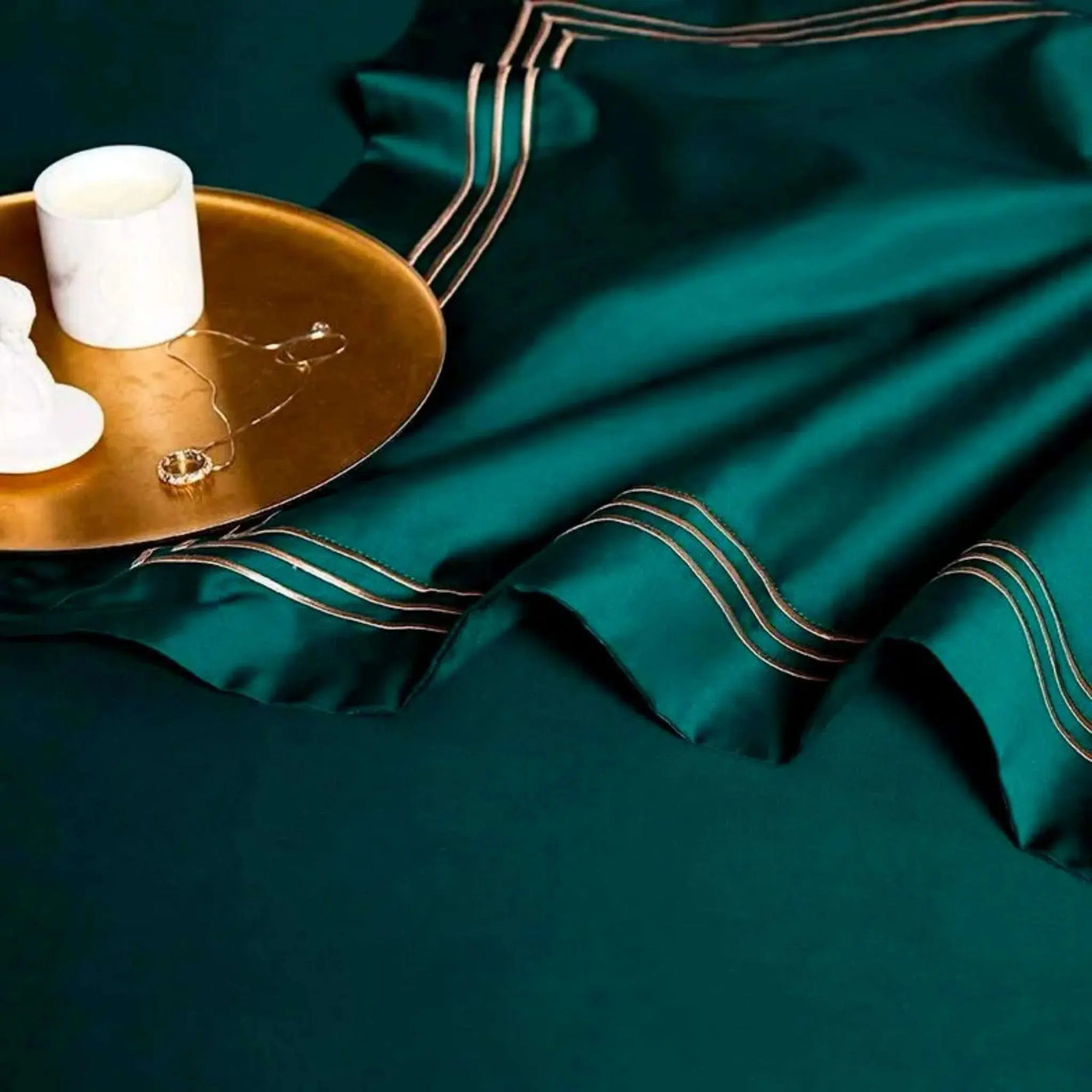 Premium Egyptian Cotton Embroidered Duvet Set - Julia M LifeStyles