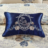 4/6/10Pcs Luxury Royal US Queen King size Bedding Set Stain Jacquard King/Queen Size Bed set Cotton Bed Spread Duvet Cover set - Julia M LifeStyles