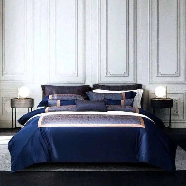Italian Splendor: Opulent Egyptian Cotton Bedding Set - Julia M LifeStyles