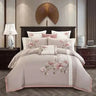 4-piece embroidered bedding set - Julia M LifeStyles
