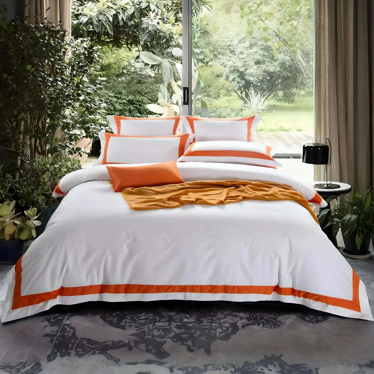 4-Piece Cotton Duvet Cover Set - Julia M LifeStyles
