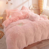 Cozy Nordic Plush Bedding Set - Julia M LifeStyles