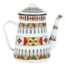 Julia M Enamel Coffee Pot 1.1L - American Style Fine-Mouth Kettle - Julia M LifeStyles