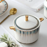 Luxury European-Style Bone China Tea Set for Six - Julia M LifeStyles