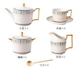 Luxury European-Style Bone China Tea Set for Six - Julia M LifeStyles